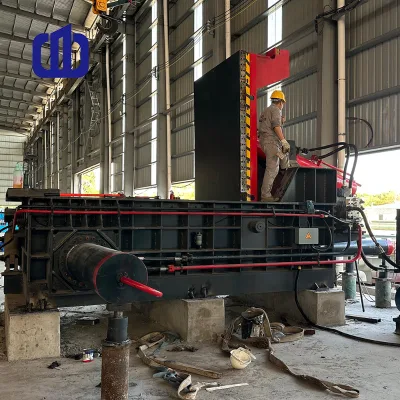 Hydraulic Scrap Metal Baler - Heavy Duty Steel / Aluminum / Copper Baling Press for Recycling Plant & Steel Mill