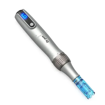M8S Wireless Microneedling Pen Anti-Wrinkles Derma Pen Cartridge 0.5mm Skin Tightening Beauty Device for Body US/IT Plugs"