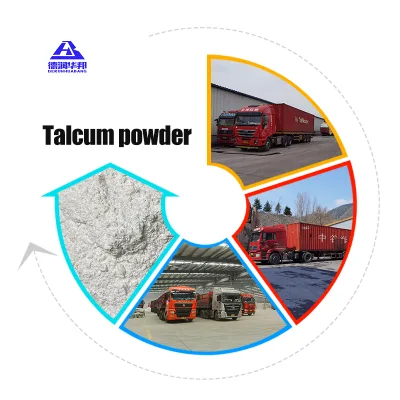 High Quality Magnesium Silicate High Whiteness Calcined Talc Powder Industrial Grade 200-5000 Mesh 25kg/bag Beauty Bulk Talcum