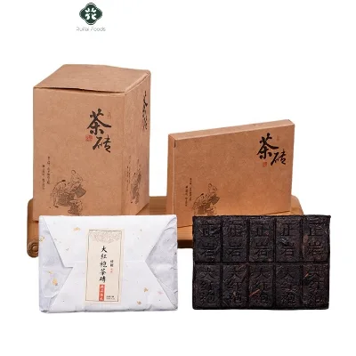 China Hot Selling Da Hong Pao Healthy Compressed Oolong Tea Cake