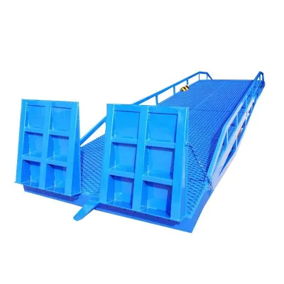 CE Mobile Loading Ramp for Unloading Trucks