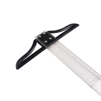 Clear and Accurate Double-Sided Plastic Metric T Square Ruler Tool for Precision Measurement