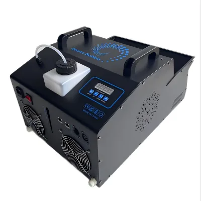 1500w Daul Wheel With Led Fog Smoking Bubble Machine With DMX Bubble Smoke Machine