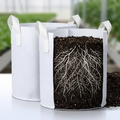 Commercial Grade Nursery Bags with Handles for Tree Planting and Landscape