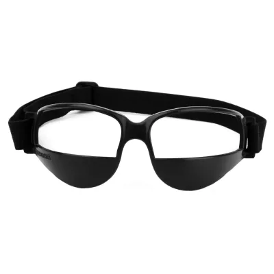 Portable Basketball Training Aids Ball Control Dribbling & Anti-Interference Training for Players Wearing Anti-Head Glasses