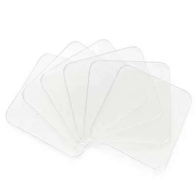 Traceless Acrylic Mounting Film Seamless Flexible Discrete Removable square Waterproof clear Sheet Double Sided Fixing Patch