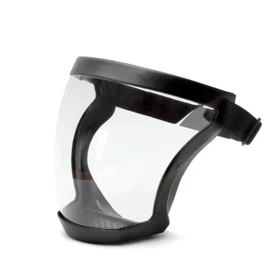 Full Face Covering Protective Visor Transparent PC Face Shield PC Transparent Face Mask
