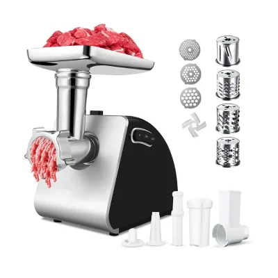 Stainless Steel Knife Sausage and Kubbe and Salad and Cookie and Tomato Juice Maker Accessory for 2000 Watt Mul Meat Mincer