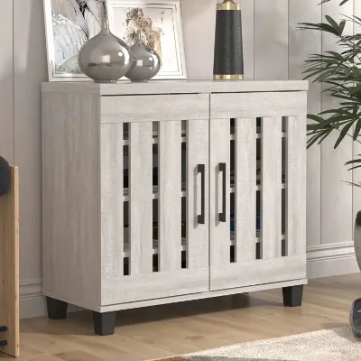 Durable Shoe Storage Organizer Simple Modern Manufacturer Wooden Space Saving Entry Way Shoe Rack Display