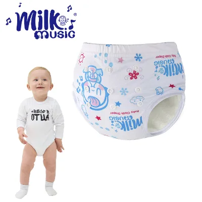 Wholesale Premium Kids Wholesale Diaper Best Soft Breathable Absorption Newborn Cloth Baby Diapers Naughty Baby Cloth Diapers
