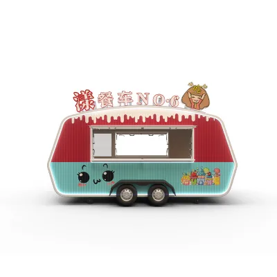 Customizable New Design Mini Food Trailer with Full Cooking Equipment for Mobile Catering Business Trailer