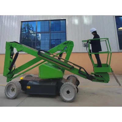 Hot Selling 12m Electric Articulating Boom Lifts with Good Performance