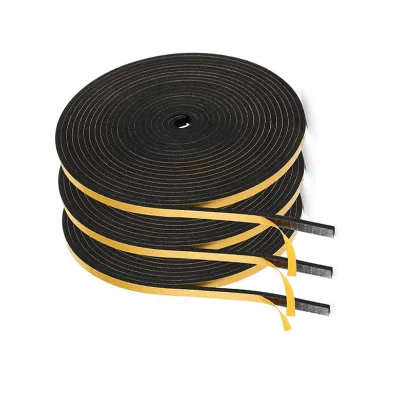 Universal H-Type Front Windshield Panel Decorative Trim Car Sunroof Gap Automotive Rubber Protective Strip