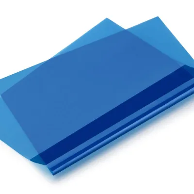 Blue Cellophane Film Food Grade Biodegradable Transparent Cellophane Wrapping Film for Candy Flower Gift Packaging