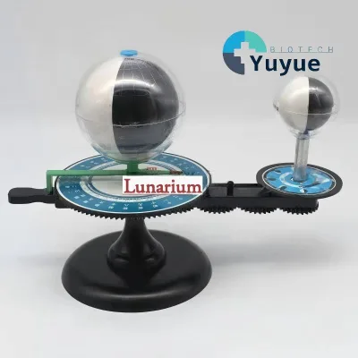 Lunar Orbit Demonstration Model, Moon Phases & Movement Teaching Aid for Astronomy Education