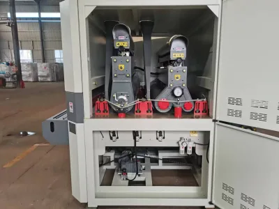 Fully Automatic Motor-Driven Stainless Steel Sanding Grinding Machine Compact All-in-One Rust Removal Deburring Machine
