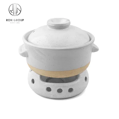 Ceramic Casserole Japanese Clay Cooking Pots Kitchen Soup Food Warmer Cookware Sets Home Hot Pot White Casseroles With Lid