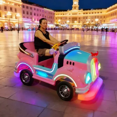 New Design Sports Style Glowing Bumper Car System Parent-Child Interactive Amusement Ride Indoor/Outdoor Shopping Mall Parks