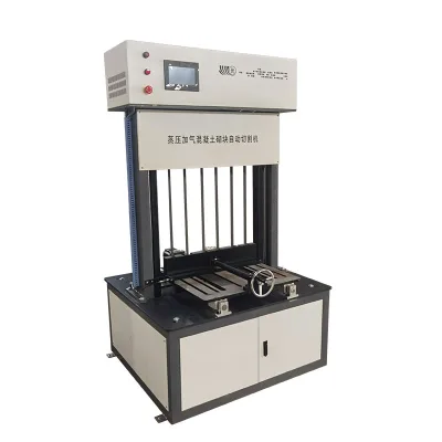 GBT-2020 Type Block Forming Automatic Cutting Machine,autoclaved Aerated Concrete Block Cutting Machine