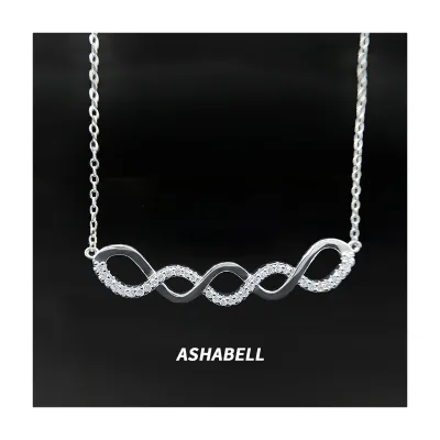 Light Luxury Retro Twist Hollow Shape S925 Sterling Silver Necklace Fashion Elegant Women's Jewelry