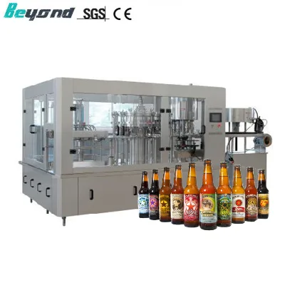 Full Automatic Beer Filling and Beer Canning Machine Factory Price