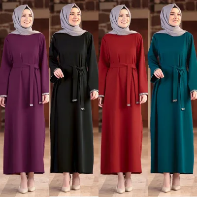 Abaya Dubai 2023 Wholesale Abaya Women Muslim Clothing Conservative Plus Size Dress Islamic Conservator Guard Coat Hoodie