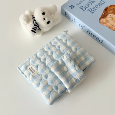 Instagram-style Original Handmade Korean-style Cute Sweet Padded Fabric Notebook Cover Print Pattern A6/B6/A5 for Journaling