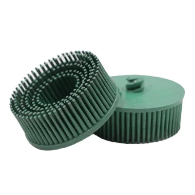 FTBD02 OEM 2 Inch Electric Drill Radial Bristle Disc Ceramic Grit 80 Abrasive Polishing Brush Medium