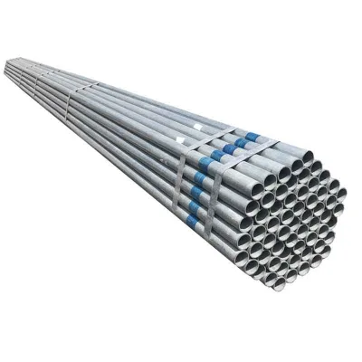 ASTM A53 A106 Carbon Welded ERW Galvanized Steel Tube Hollow Section Gi Pipes for Structural Applications