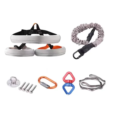 New Design 85kg Pounds Trampoline Jump Harness for Sale Fitness Bungee Cords Cord Equipment Aerial Yoga Bungee Jumping Fitness
