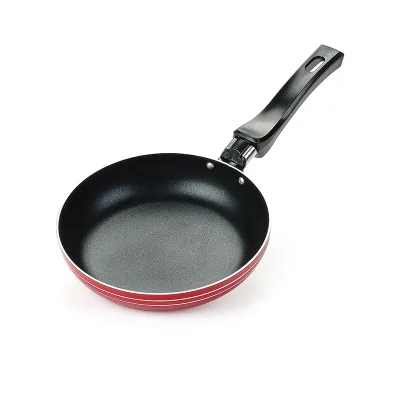 Factory Customized Commercial Use Non-Stick Aluminum Alloy Mini Flat Stir Fry Pan Gas Cooker Compatible Oven Safe
