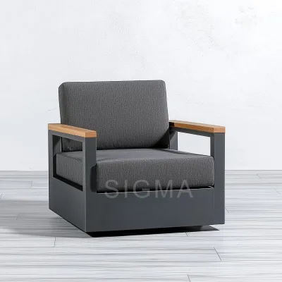 High Quality Low Price Aluminum Outdoor Summer Chaise Lounge Chair Hotel Garden Patio Furniture