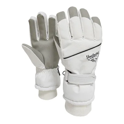 New Heattech Fleece-Lined Ski Gloves Winter Cycling Gloves for Women Men Touch Screen Compatible for Snowboarding Winter