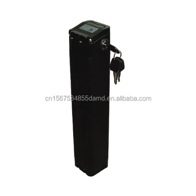 Factory Direct 36V 17.4Ah Lithium Ion Battery Pack for Electric Bicycle-Silver Fish Downtube Design Water-proofed
