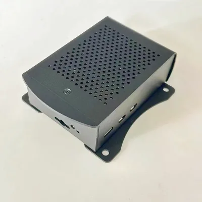 Hot Sale Raspberry Pi 5 Case Aluminum Alloy Heat Dissipation Compatible with Official Heatsink