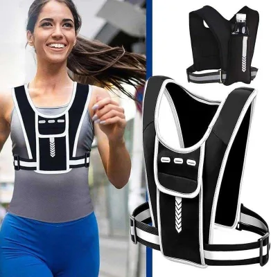 Custom New Outdoor Sport Lightweight Functional Nylon Waterproof Breathable Hydration Pack Backpack Running Vest Phone Holder