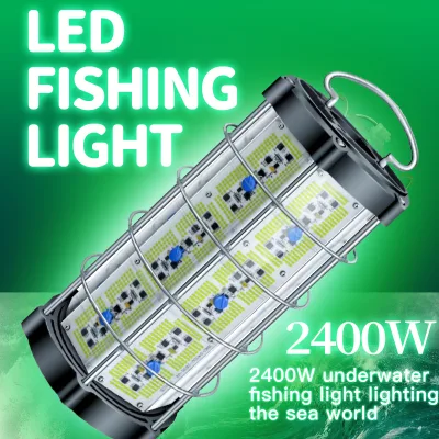 Lampe De Peche Sous Marine Fish Bait Attractant Sous Marine De Peche Led 4000 w Under Water Fishing Light Luz Para Pesca