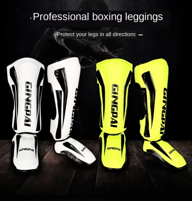 Leg Instep Protection Pads Kickboxing Muay Thai Shin Guards