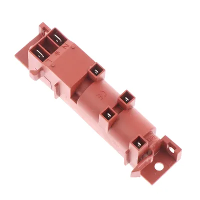 AC 220V DC 1.5V Gas Stove AC Pulse Safe Efficient Pulse Igniter 4 Terminal Four Outlets Connections Oven Stove Ignition