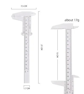 New Design Aluminum Laser Infantometer Curve Machine with Plastic Measurement Leveling Permanent Makeup Accessories