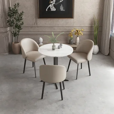 2025 Year New Model Party Simple Design Matel Frame for Hotel Office Home Dining Chair