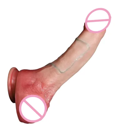 Realistic Adult Massager 805g Heavyweight. Liquid Silicone G-Spot Stimulator B2B Wholesale Figure 21cm