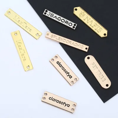 Hardware Manufacturer Zinc Alloy Metal Nameplates Custom Designed Badges Logos Trademarks Made in FUJIAN