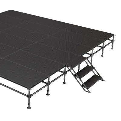 Concert 4 Legs Portable Stage Platform Large Festival Aluminum Detachable Portable Stage