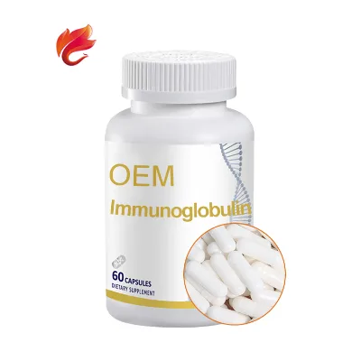 Green Health Food Slimming Human Immunoglobulin Hard Capsules Essence Supplement 1000Mg Product