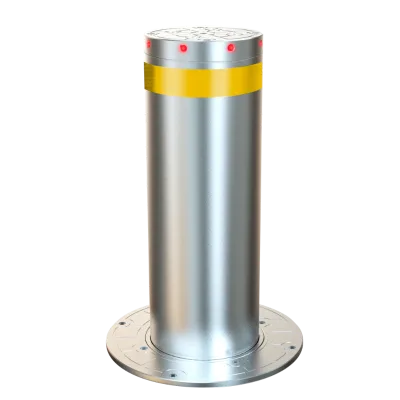 BISEN High Quality Stainless Steel 304 Automatic Hydraulic Rising Retractable Electric Bollard Barrier CE Certified IP68