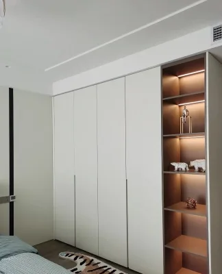 Whole House Customization Bedroom Furniture Wardrobe With Dresser Chinese Style Home Wardrobe Custom