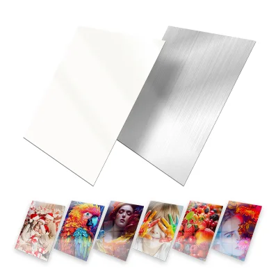 Personalized Sublimation Blanks Sublimation Metal Sheet 30/40 30*40cm White Aluminum Sheets in Different Size