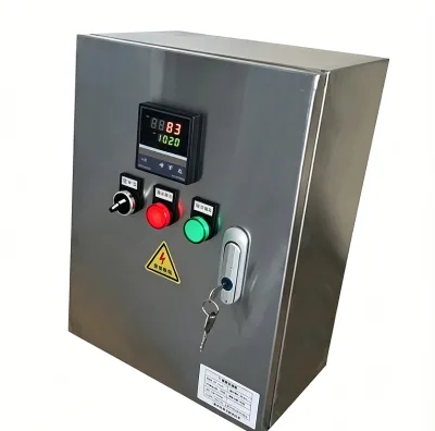 Industrial Stainless Steel Temperature Control Cabinet | Heating Pipe / Cooling / Fan Intelligent Control Box