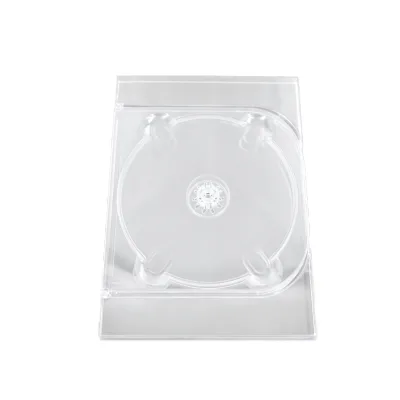 Manufacture Clear Cases CD/DVD Game Music Disc Storage Protective Multi Flip Tray